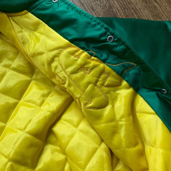 Oakland Athletics Jacket MLB Vintage Athletics Jacket Bomber Baseball Jacket - Picture 12 of 15